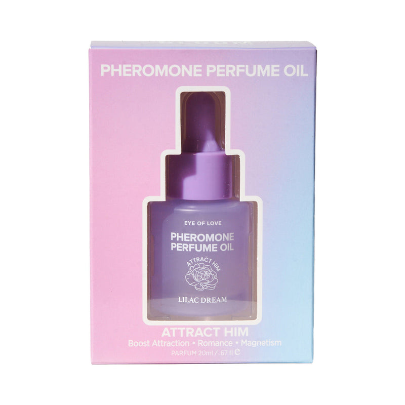 Eye of Love Pheromone Parfum Oil 0.67 oz. Dropper Lilac Dream
