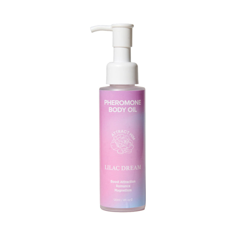 Eye of Love Pheromone Body Oil 4 oz. Pump Lilac Dream