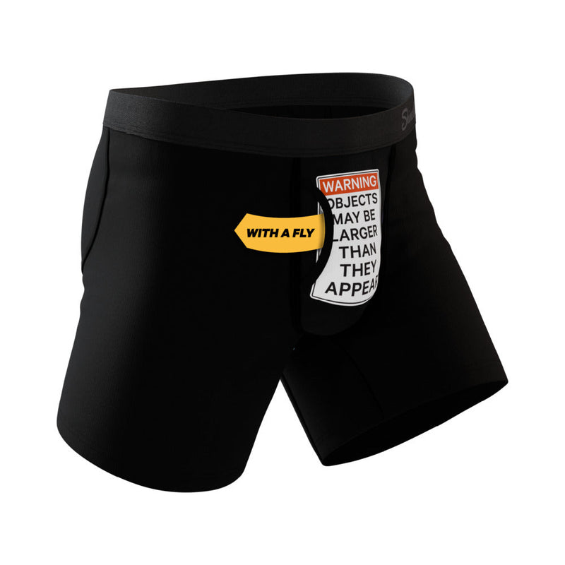 Shinesty The Rear View Size Warning Ball Hammock Pouch Underwear 2XL