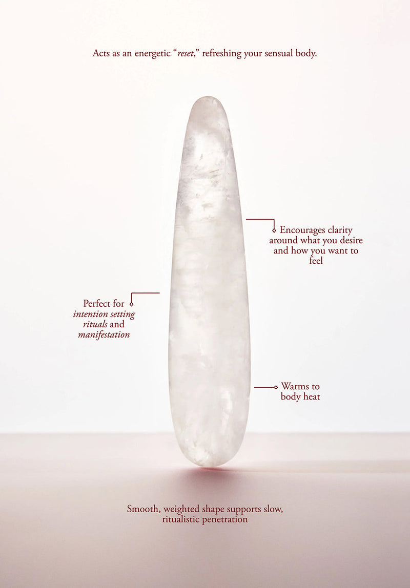 Chakrubs Prism Original Clear Quartz Wand