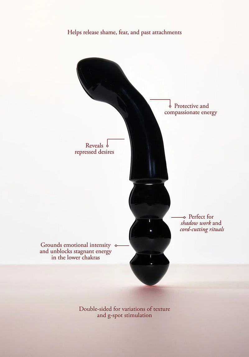 Chakrubs Xaga Viper Obsidian Wand
