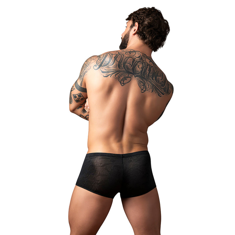 Male Power Kilauea Limited Edition Mini Short Black M