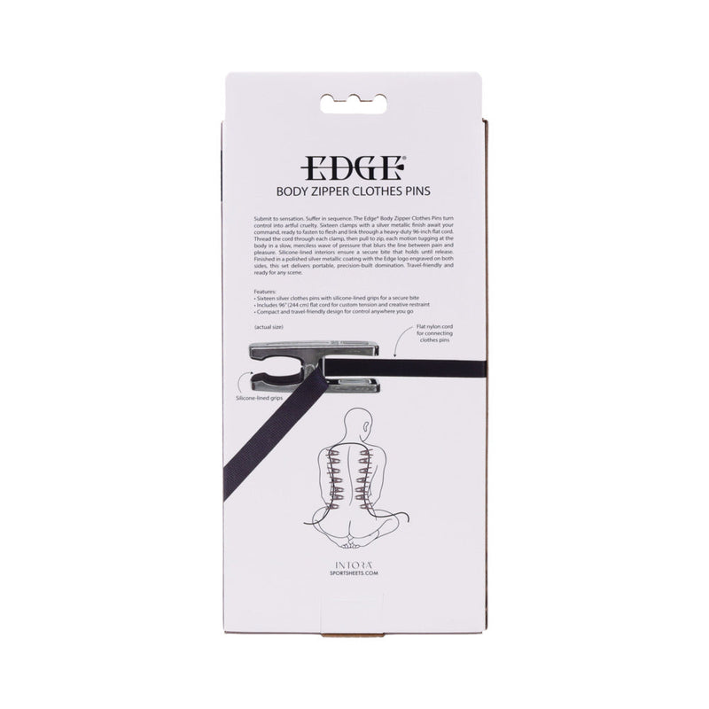Sportsheets Edge Body Zipper Clothes Pins
