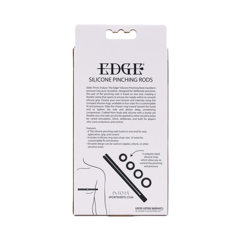 Sportsheets Edge Silicone Pinching Rods