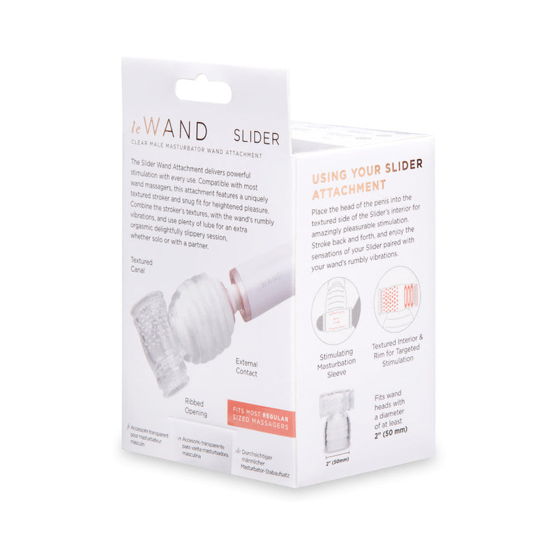 Le Wand Slider Clear Male Masturbator Wand Attachment