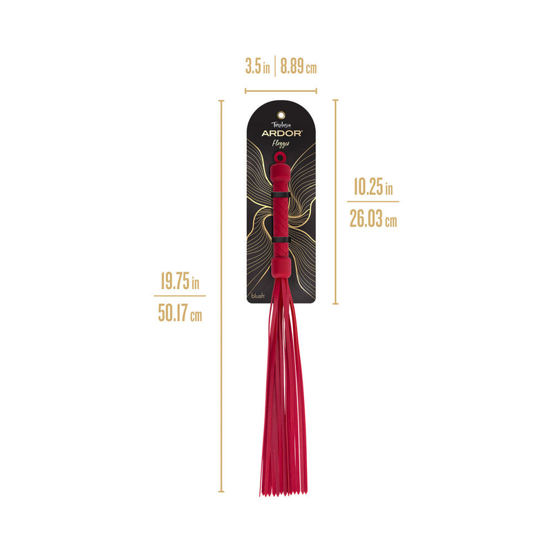 Temptasia Ardor Flogger Red