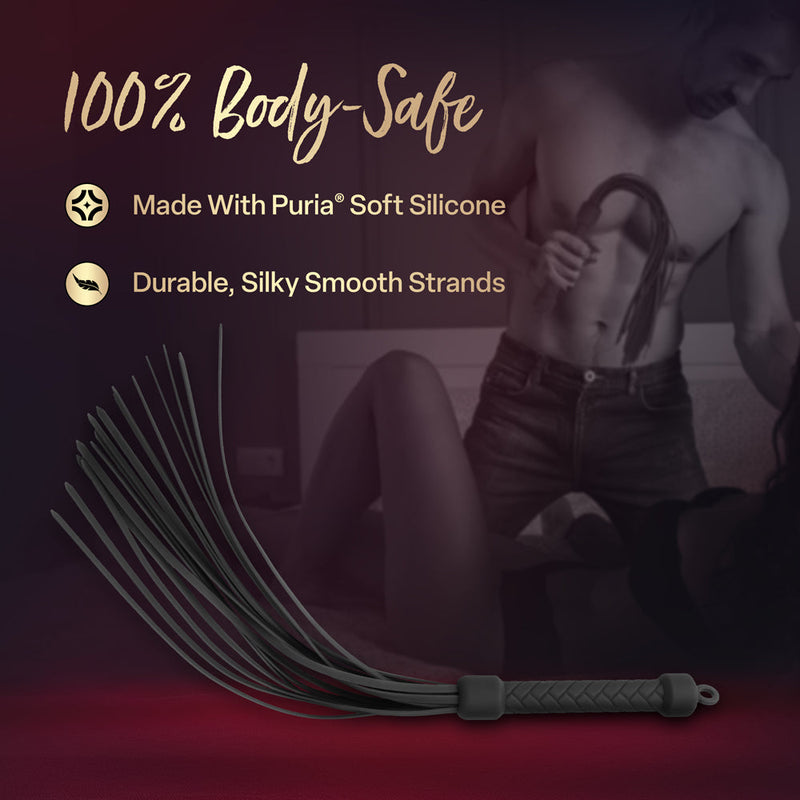 Temptasia Ardor Flogger Black