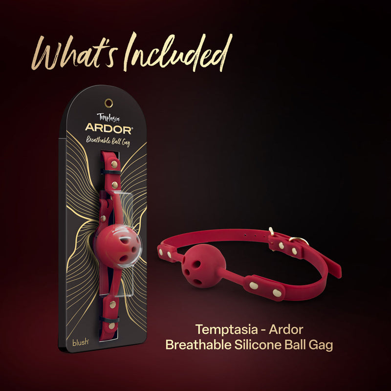 Temptasia Ardor Ball Gag Red