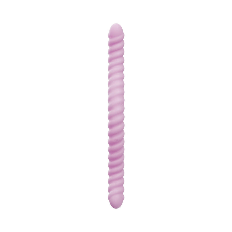 Tentra Cor Unicorn Horn Double-Ended Vibrating Dildo Pink