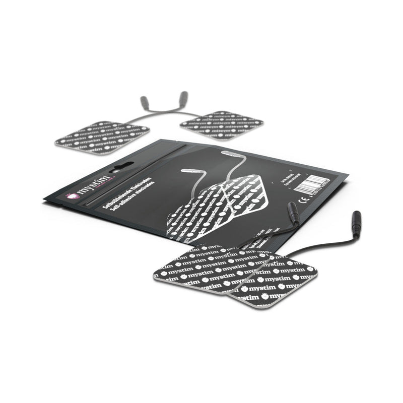 Mystim Replacement Square Electrode Pad 4-Pack