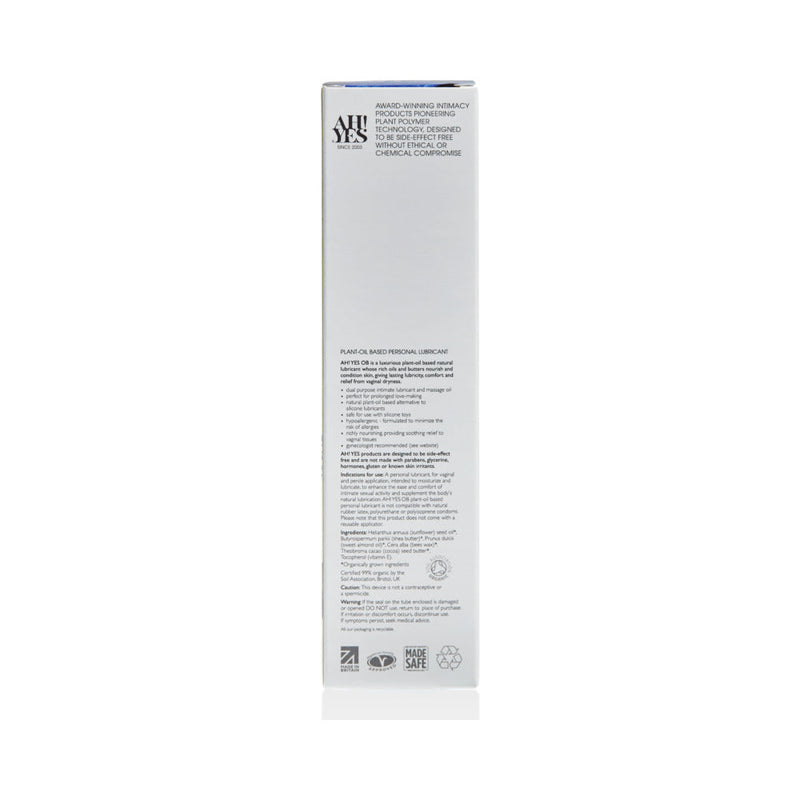 AH! YES OB Plant-Oil Based Personal Lubricant 4.7 oz.