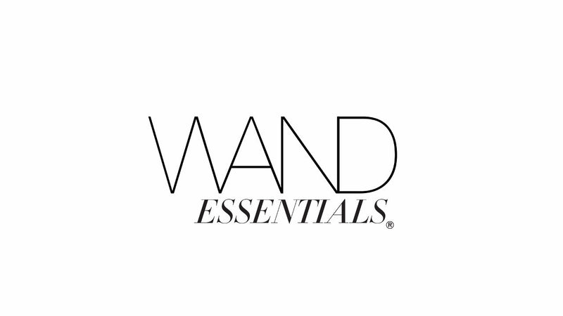 Wand Essentials Silicone Strap Cap Wand Harness For Dildos Black