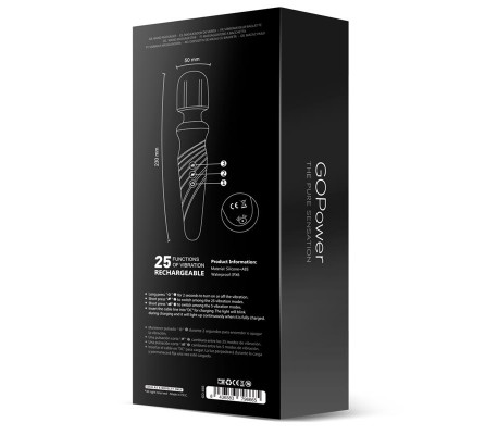 DISC*Noah Wand Massager USB Silicone Waterpro