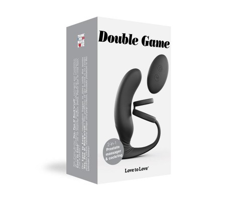 Estimulador con Control Remoto Double Game