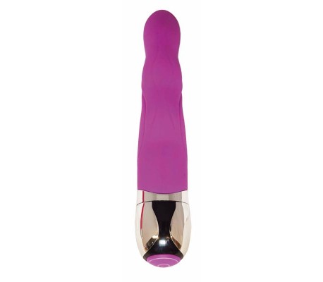 Vibrador Alia Purpura Silicona 17.5 x 3.2 cm