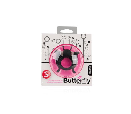 Shots S-Line Anillo para el Pene Mariposa Negro