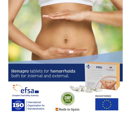 Hemapro Pastillas para las Hemorroides 60 Comprimidos