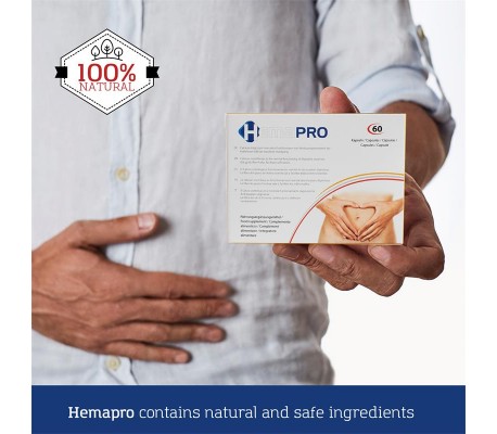 Hemapro Pastillas para las Hemorroides 60 Comprimidos