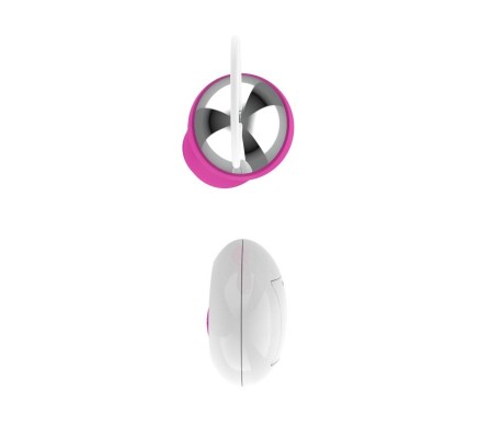 Huevo Vibrador con Control Remoto USB Rosa