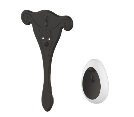 Estimulador de Braguita con Control Remoto USB Negro