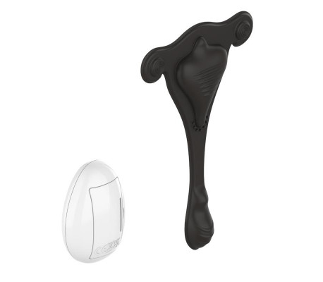 Estimulador de Braguita con Control Remoto USB Negro