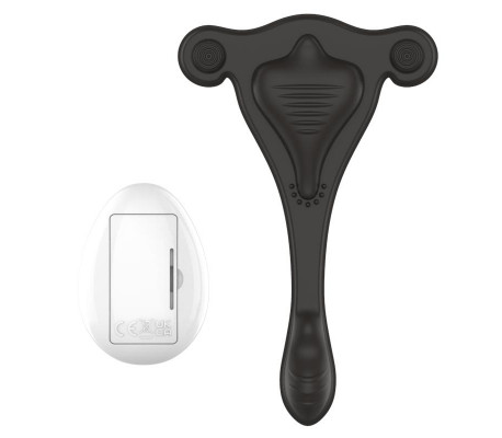 Estimulador de Braguita con Control Remoto USB Negro