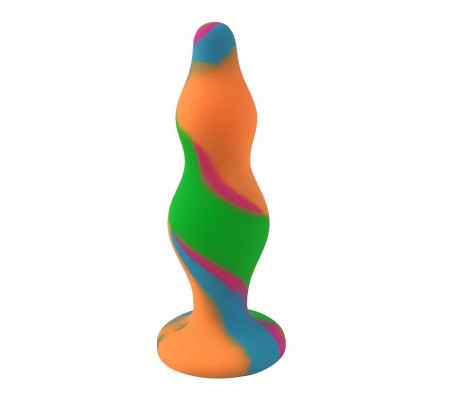 Plug Anal Silicona Multi Color