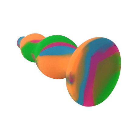 Plug Anal Silicona Multi Color