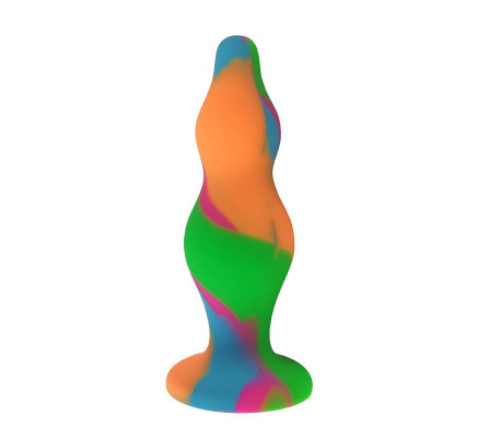 Plug Anal Silicona Multi Color