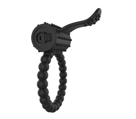 Anillo para el Pene con Vibración Negro