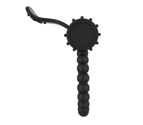Anillo para el Pene con Vibración Negro