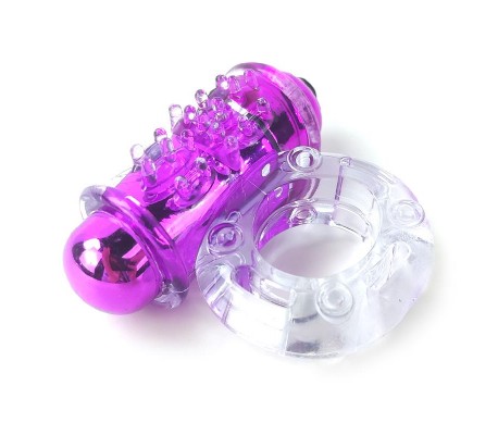Anillo para el Pene con Vibración Rosa