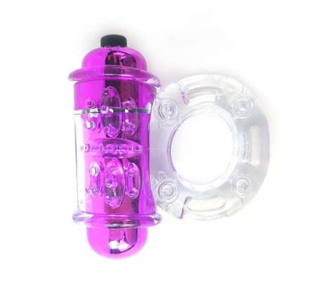 Anillo para el Pene con Vibración Rosa