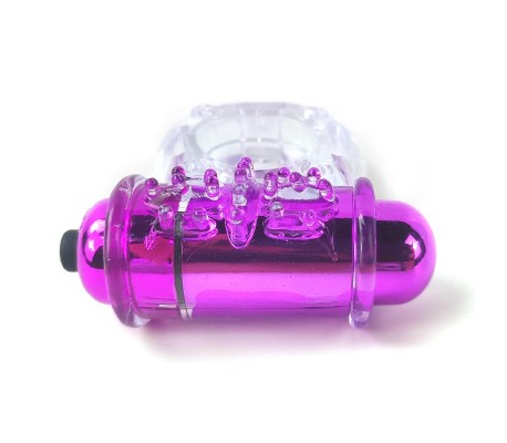 Anillo para el Pene con Vibración Rosa