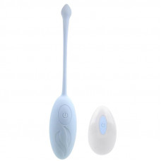 Huevo Vibrador con Control Remoto Azul