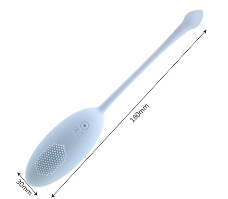 Huevo Vibrador con Control Remoto Azul