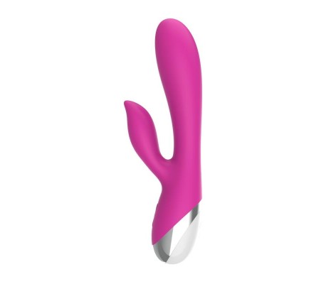 Vibrador 10 Funciones USB Rosa