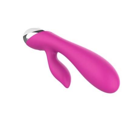 Vibrador 10 Funciones USB Rosa