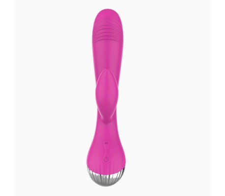 Vibrador 10 Funciones USB Rosa
