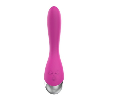 Vibrador 6 Funciones USB Rosa