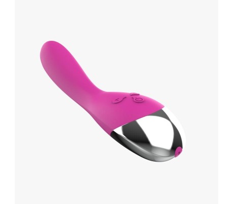 Vibrador 6 Funciones USB Rosa