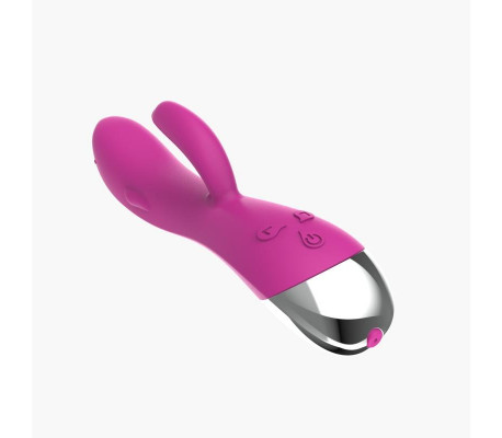 Vibrador Dolphin 6 Funciones USB Rosa