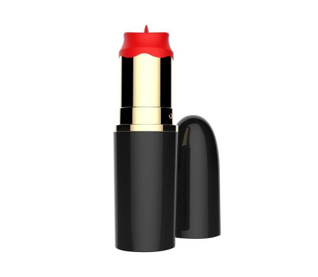 Estimulador de Pintalabios con Lengua Estimuladora USB Negro