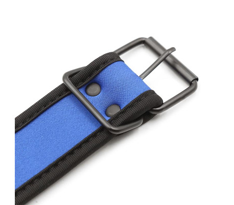 Collar de Neopreno Ajustable Azul