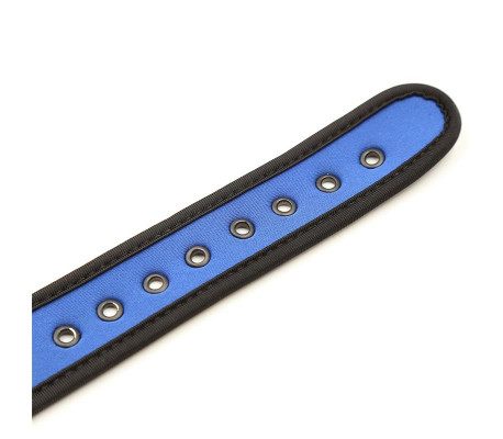 Collar de Neopreno Ajustable Azul