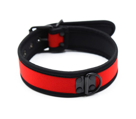 Collar de Neopreno Ajustable Rojo
