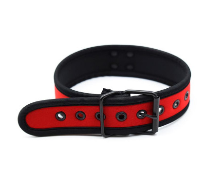 Collar de Neopreno Ajustable Rojo