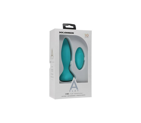 Plug Anal con Vibración Vibe Adventurous Turquesa