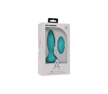 Plug Anal con Vibración Vibe Experienced Turquesa