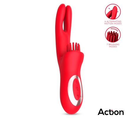 Bilma Vibrador con Movimientos Alternantes y Brushing 4 Motores